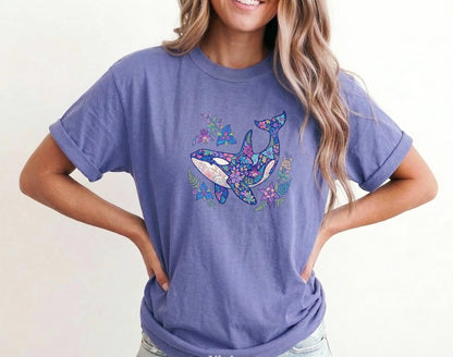 Floral Orca Shirt