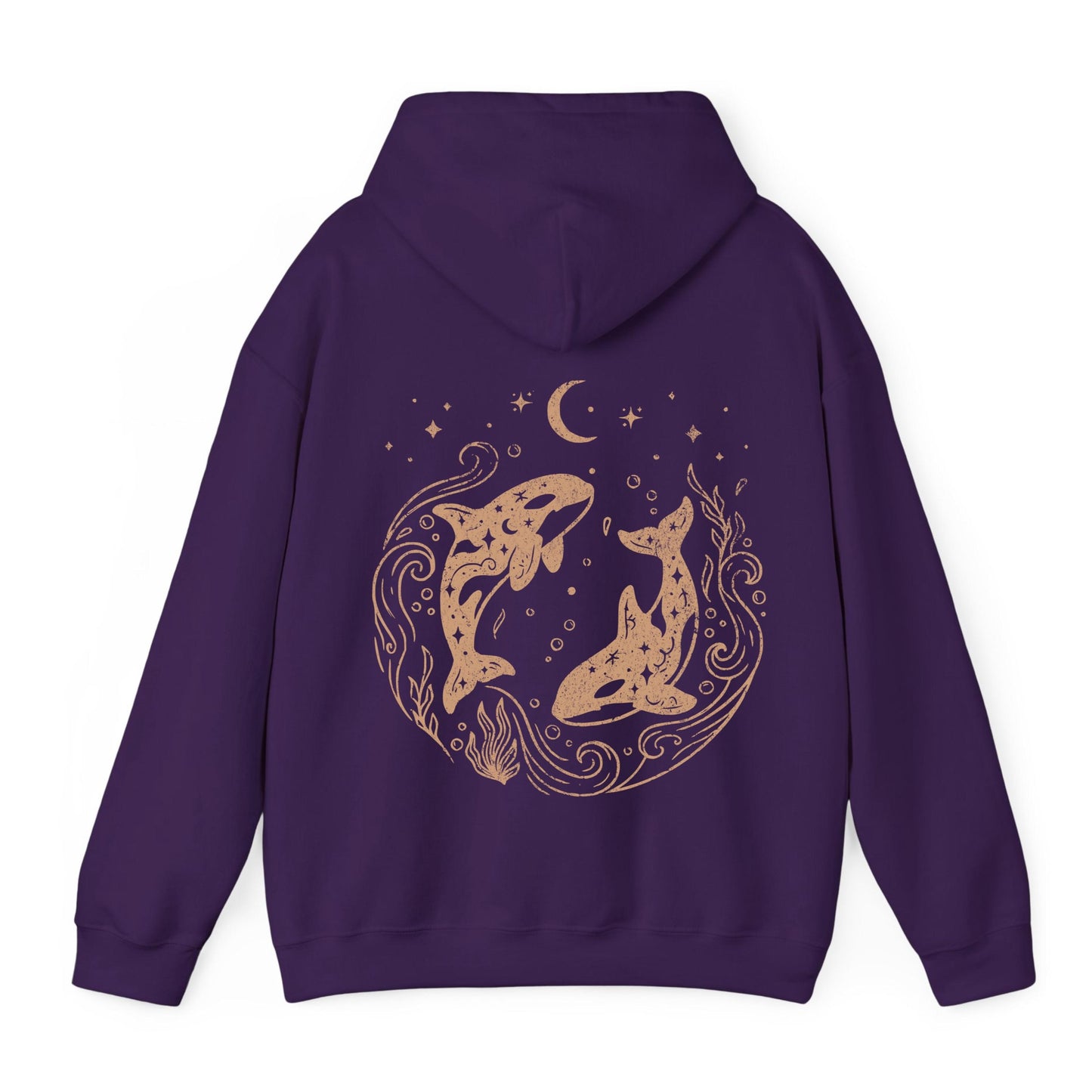Twin Celestial Orcas Hoodie