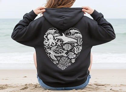 Ocean Animals Hoodie 4