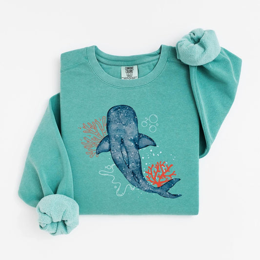 The Whale Shark Sweatshirt V7