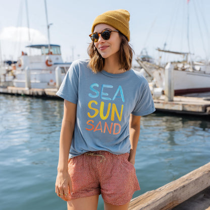 Sea Sun Sand Shirt Summer Beach Tee