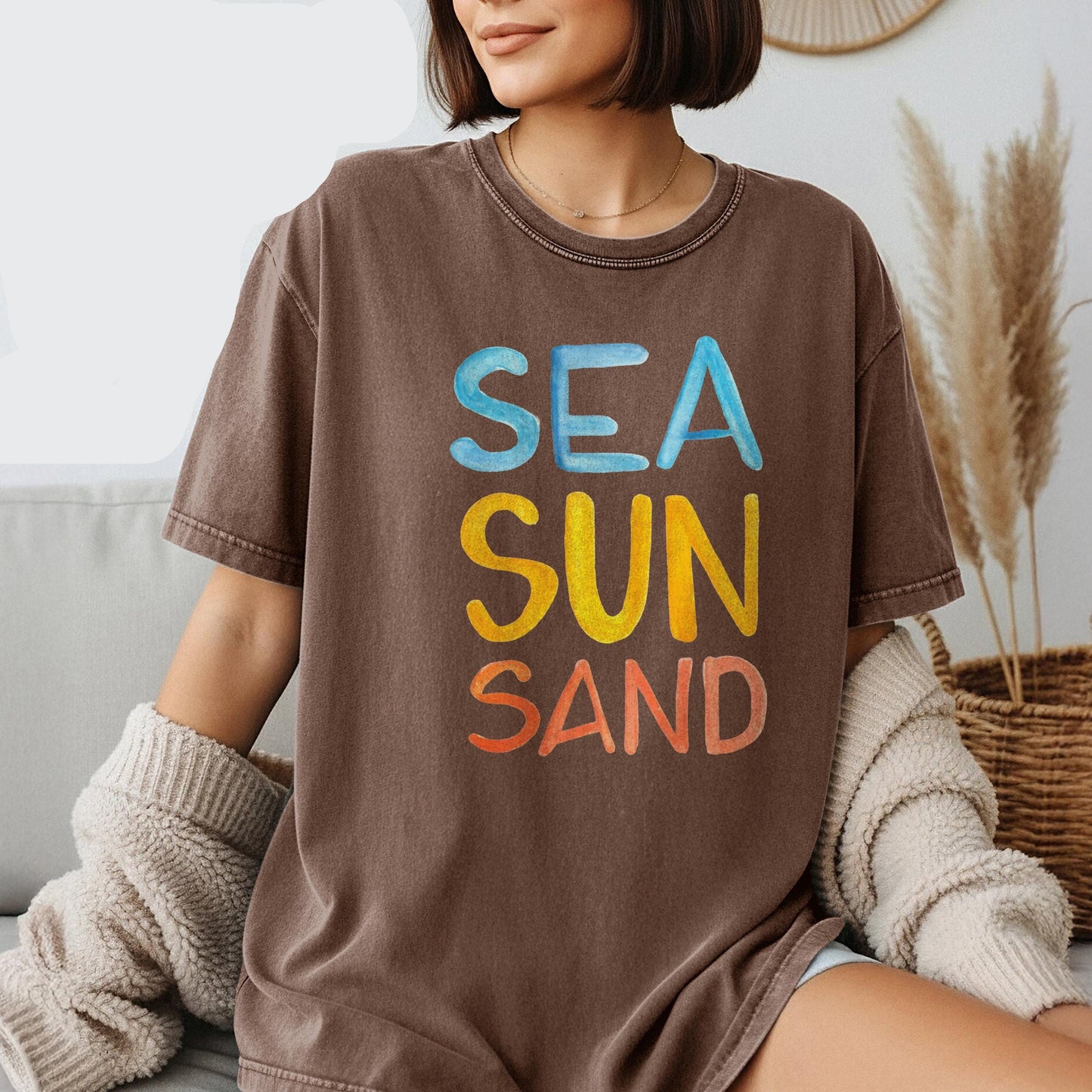 Sea Sun Sand Shirt Summer Beach Tee