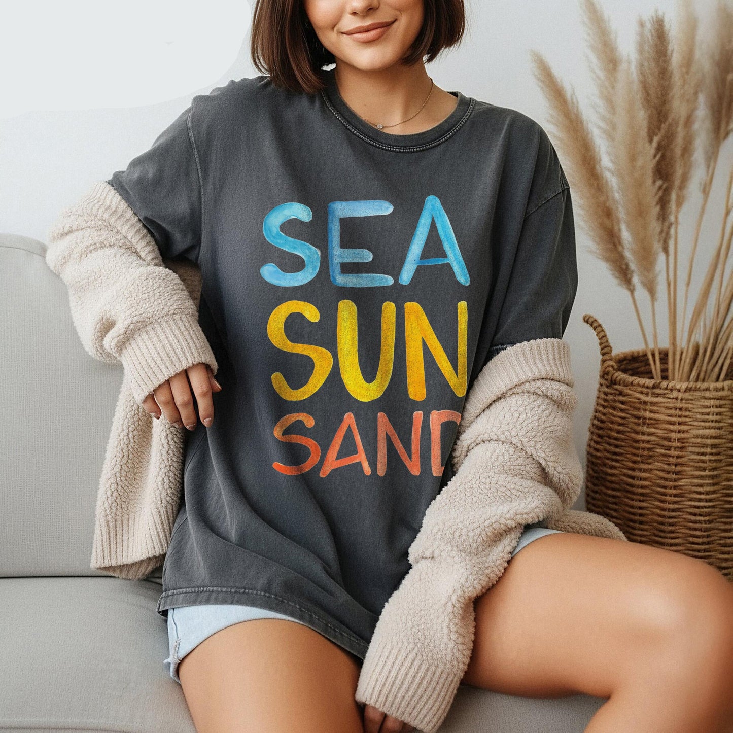 Sea Sun Sand Shirt Summer Beach Tee