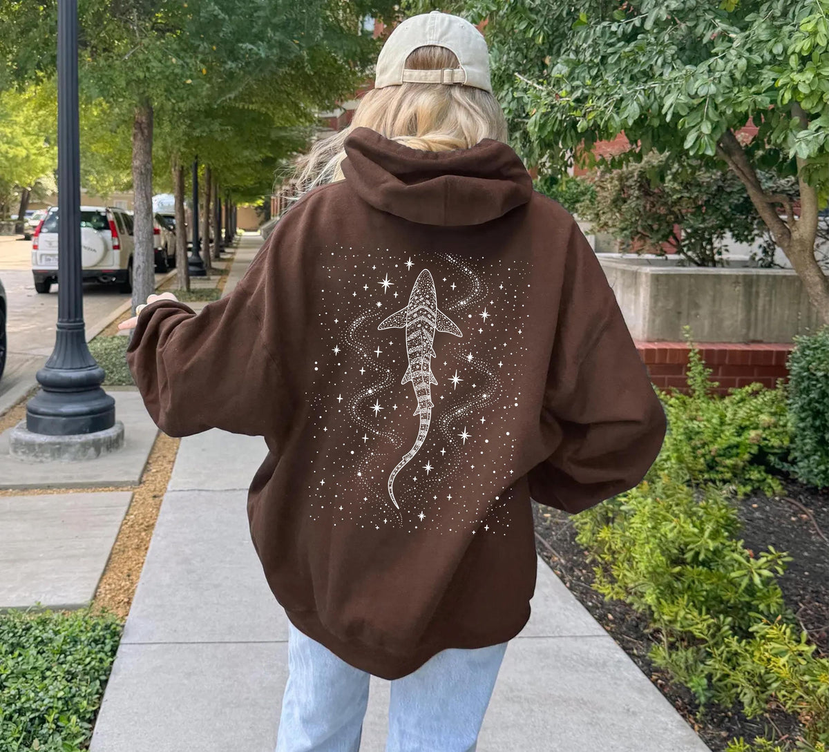 Beach Whale Shark Hoodie