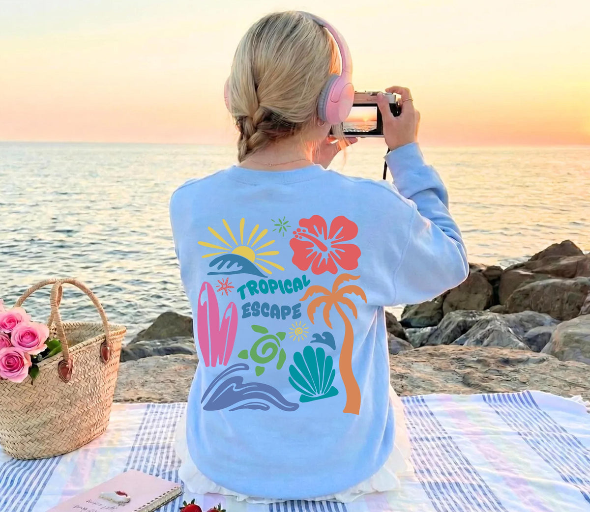 Tropical Vacation Sweatshirt