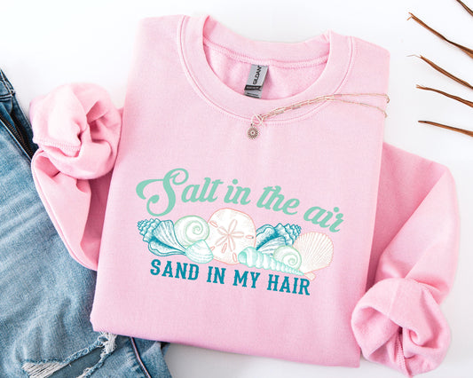 Salt Air Sand Hair Beach Sweatshirt