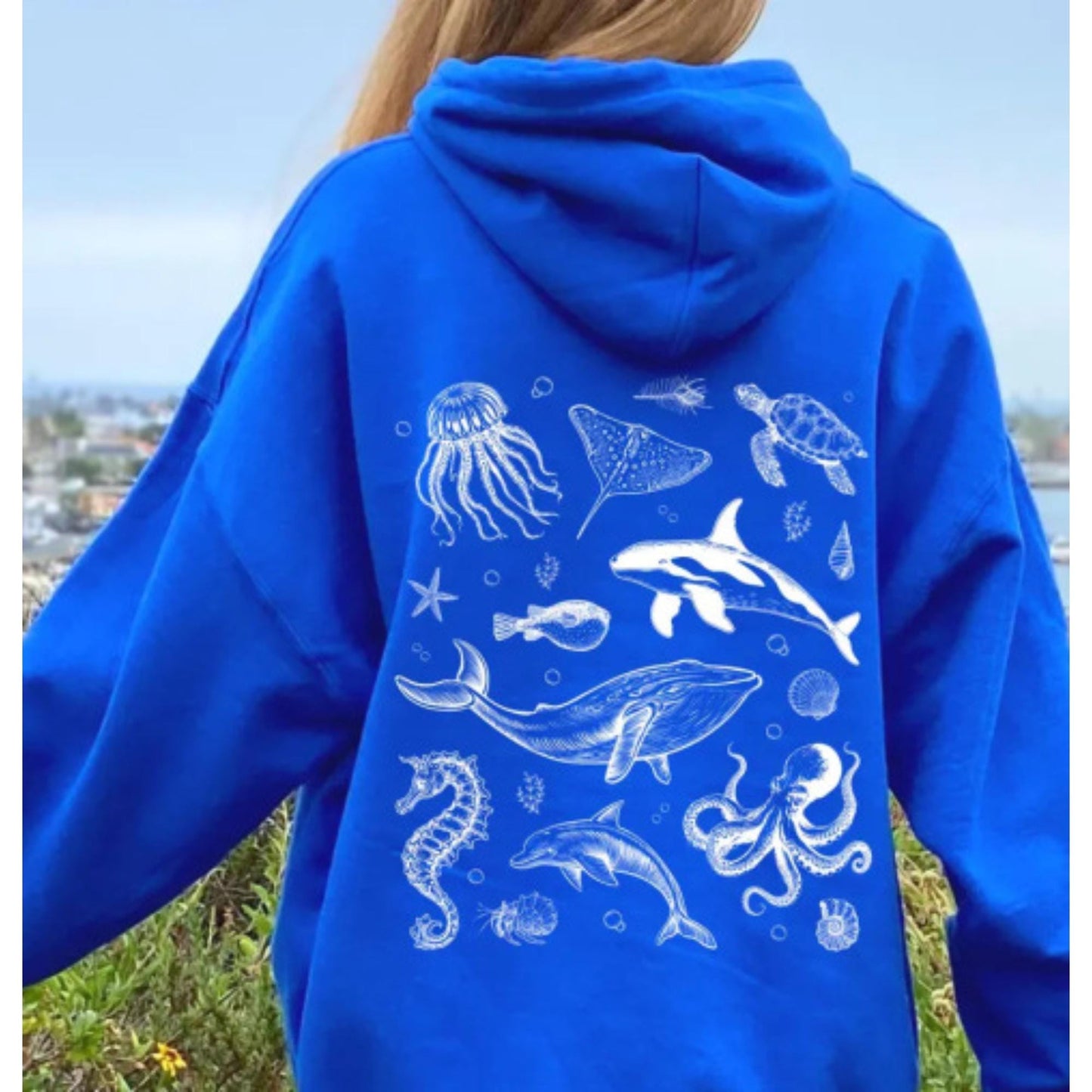 Ocean Animals Hoodie