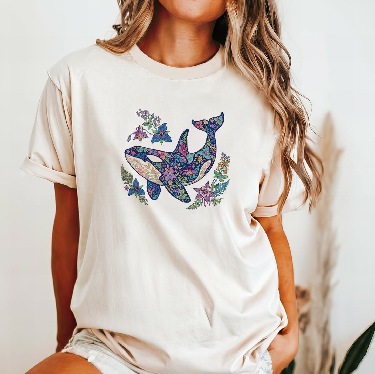 Floral Orca Shirt