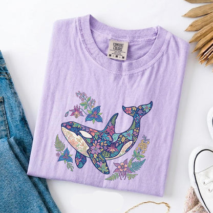 Floral Orca Shirt