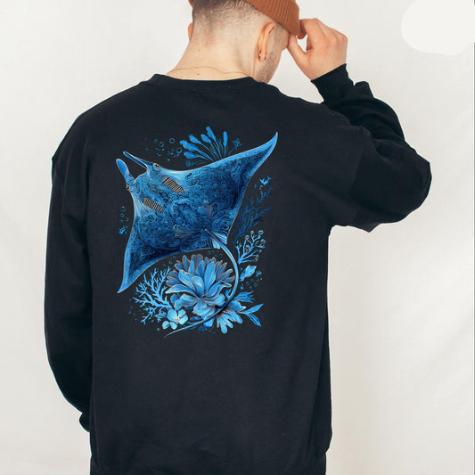 Manta Ray Sweatshirt V7