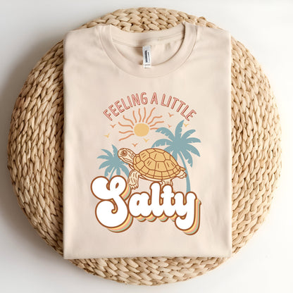 Feeling Salty Turtle T-Shirt 2