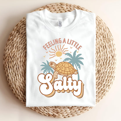 Feeling Salty Turtle T-Shirt 2