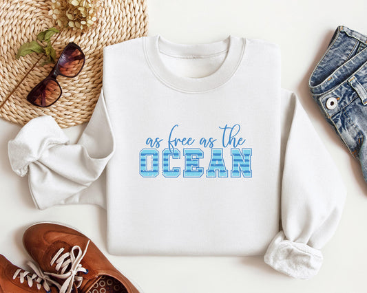 As Free as the Ocean SweaterV