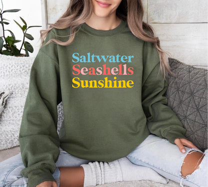 Sunshine Beach Vacation Sweatshirt
