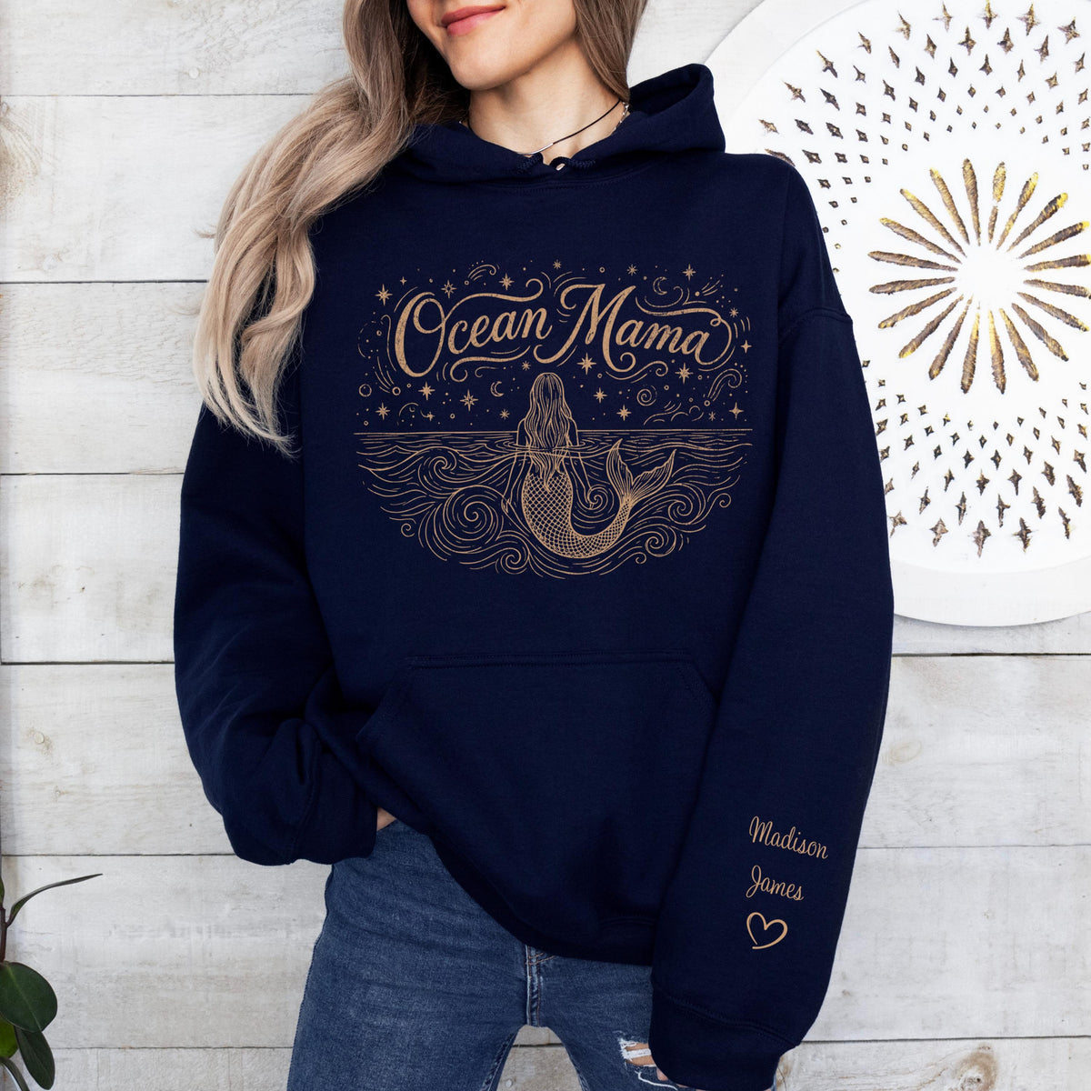 Ocean Mama Mermaid Hoodie