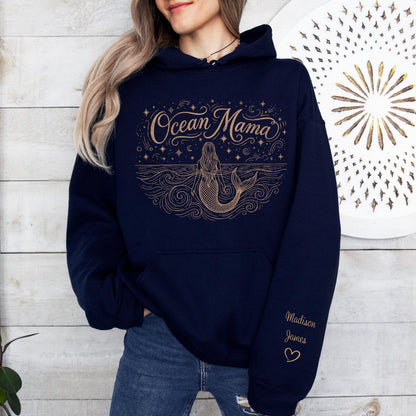 Ocean Mama Mermaid Hoodie