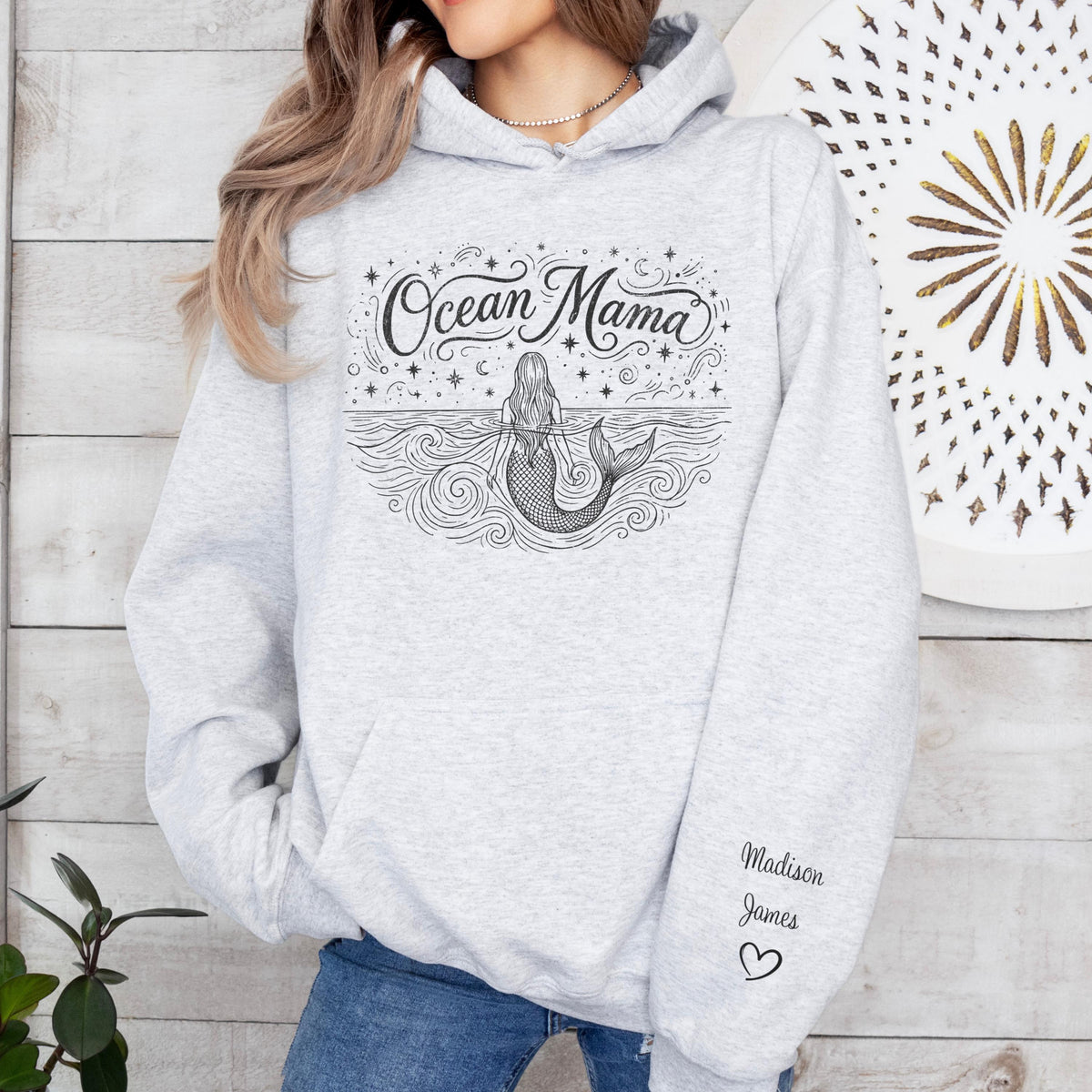 Ocean Mama Mermaid Hoodie