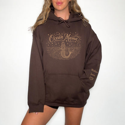 Ocean Mama Mermaid Hoodie