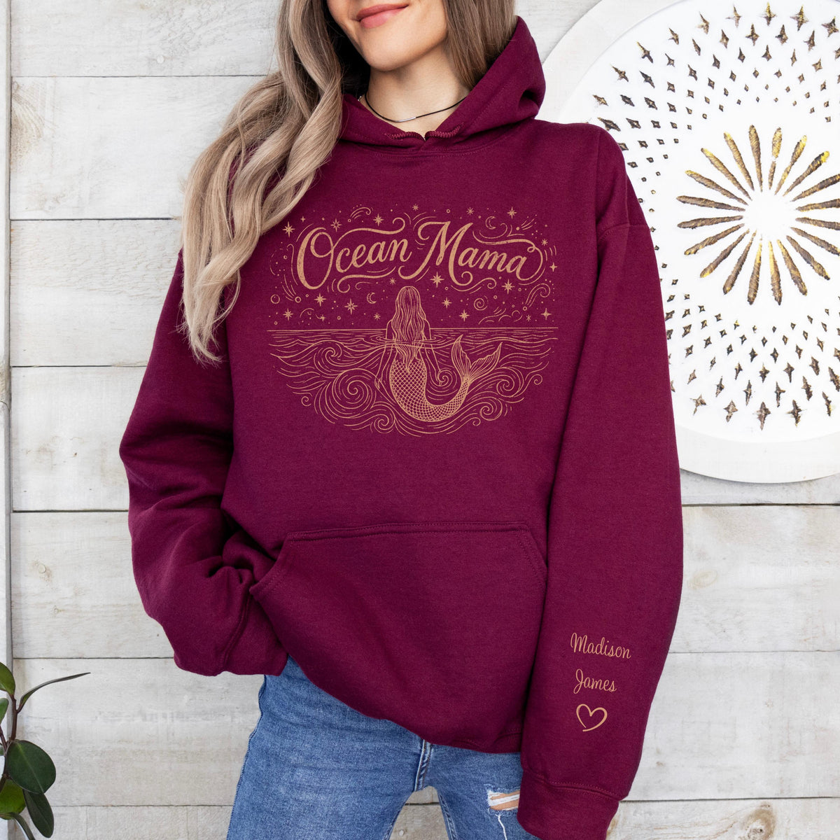 Ocean Mama Mermaid Hoodie