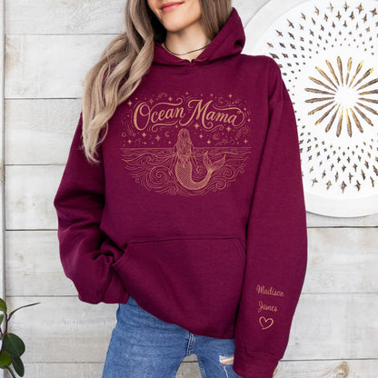 Ocean Mama Mermaid Hoodie