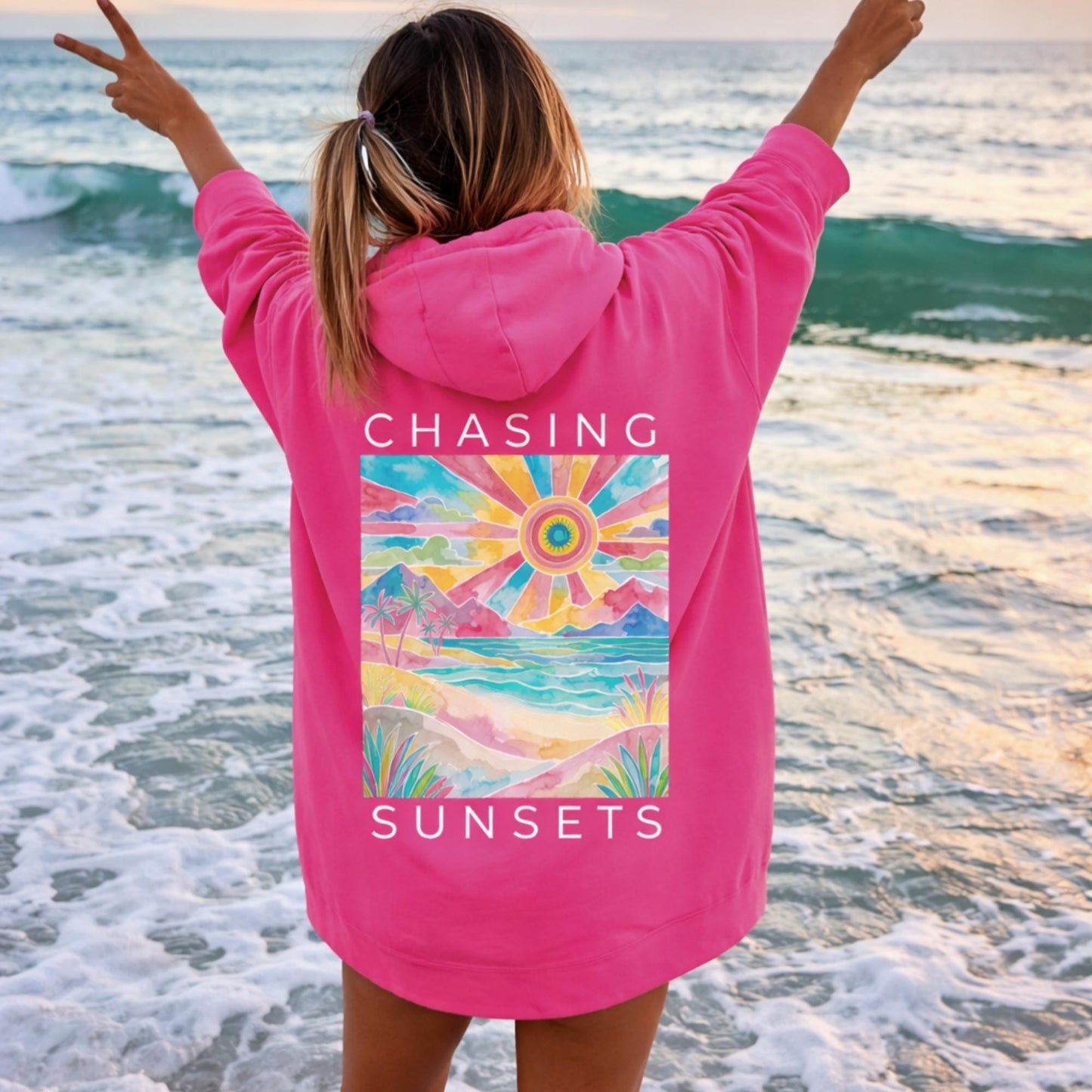 Forever Chasing Sunsets Hoodie V1