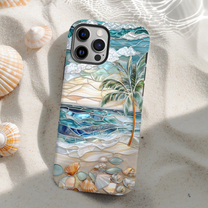Stained Glass Ocean Waves Case