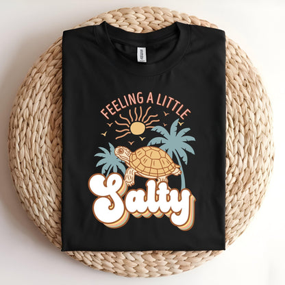 Feeling Salty Turtle T-Shirt 2