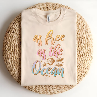 As Free As The Ocean T-Shirt