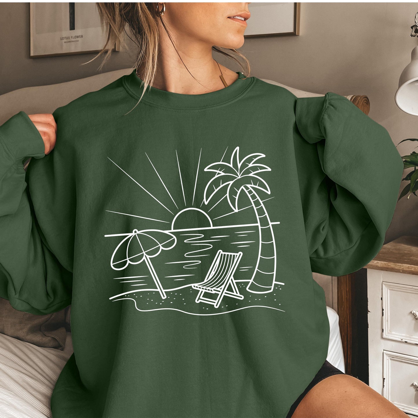 Beach Sunset Sweater