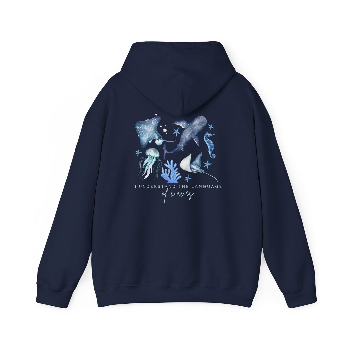 Language Of Waves Hoodie V2
