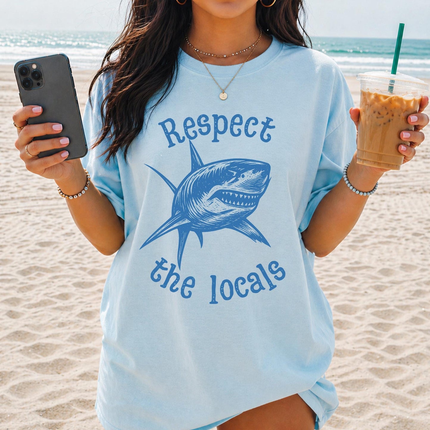 Respect the Locals Beachy Tee