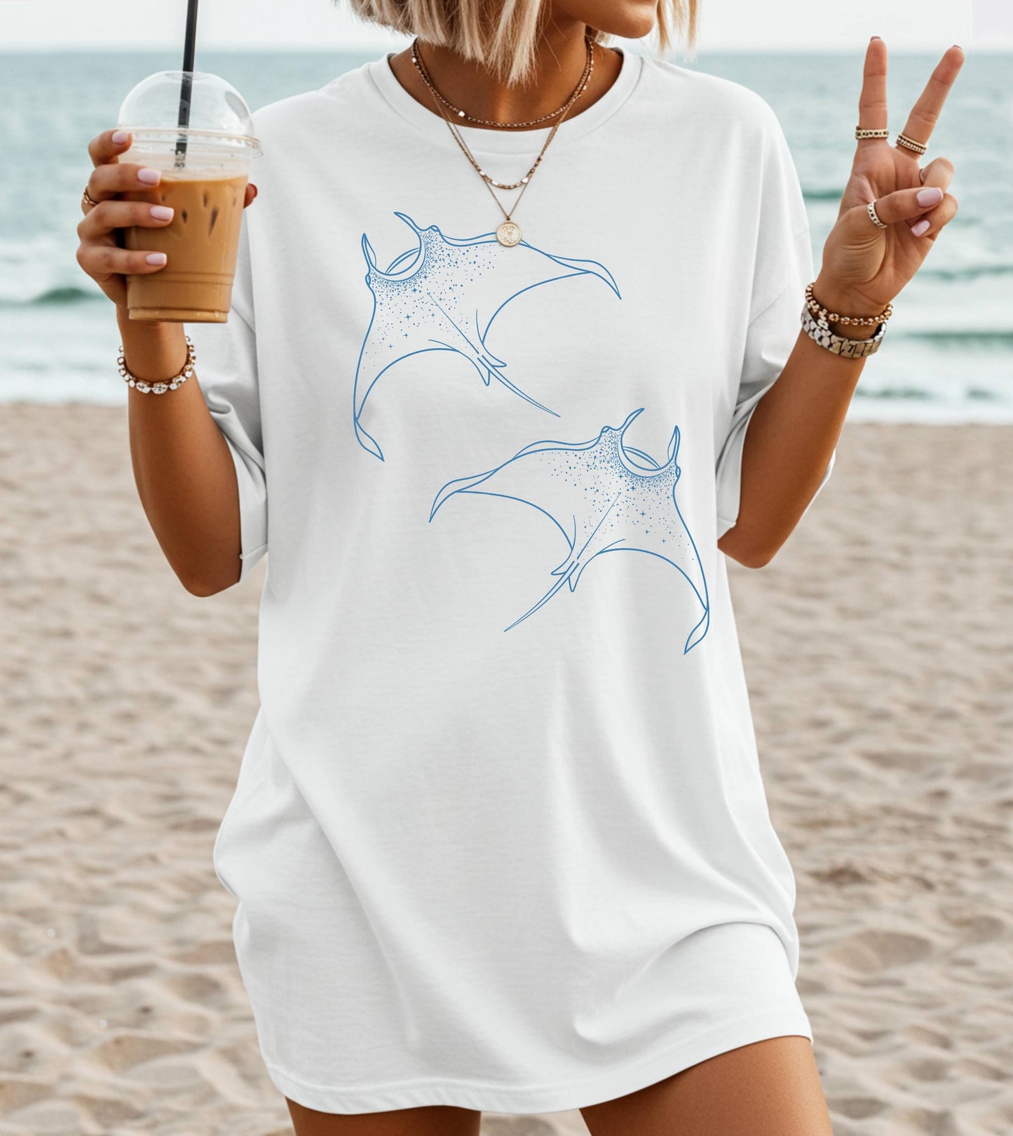 Manta Ray Shirt V8
