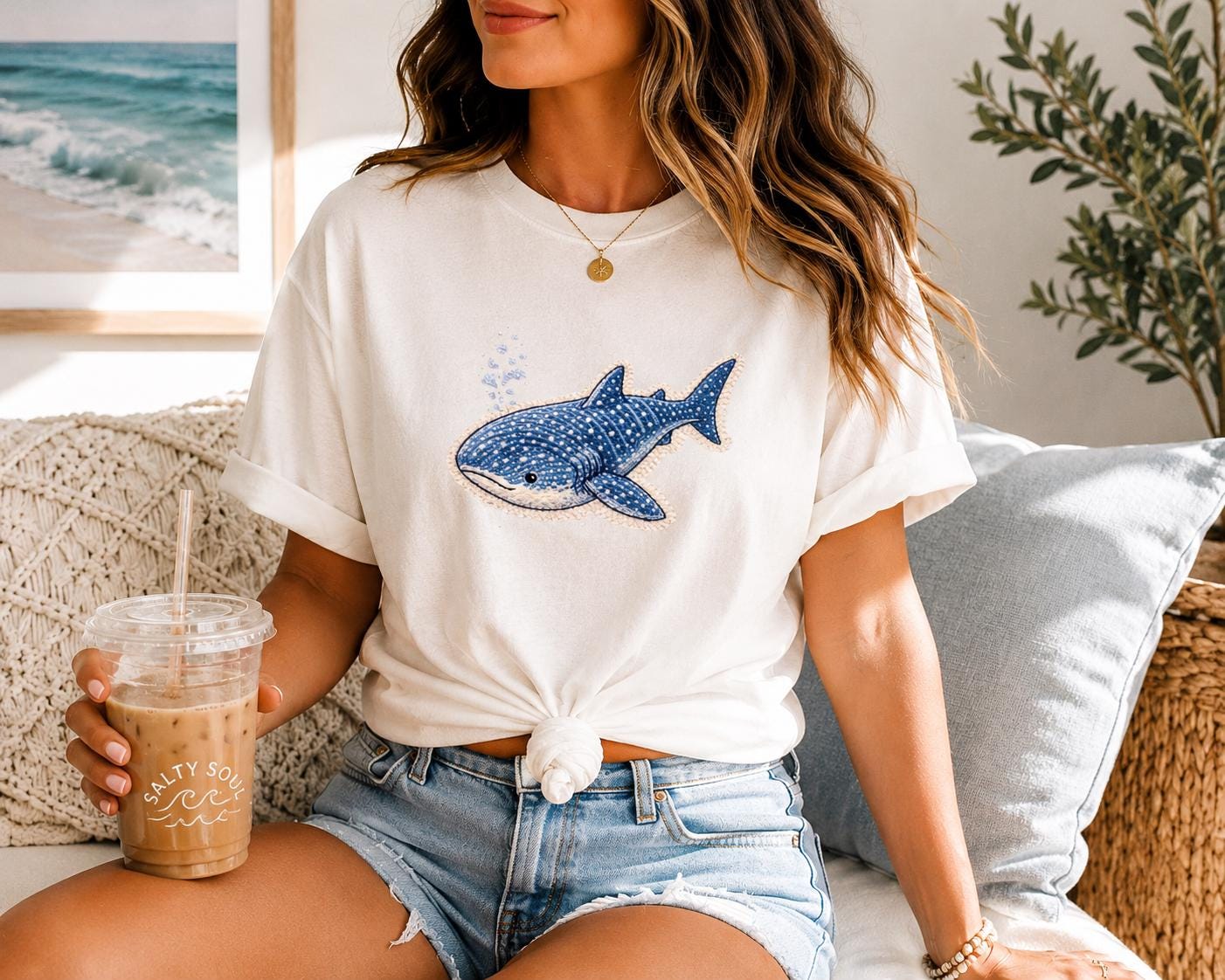 Whale Shark Shirt V6