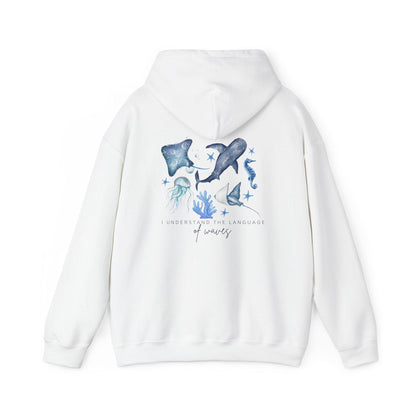 Language Of Waves Hoodie V2