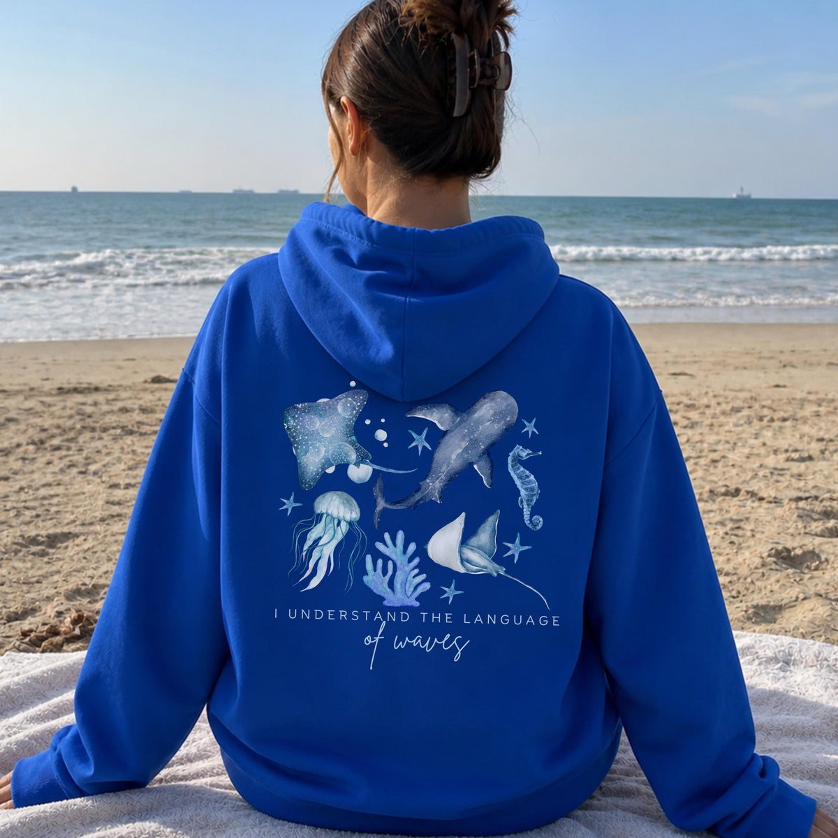 Language Of Waves Hoodie