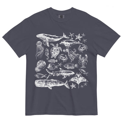 Sea Animals Doodle Shirt