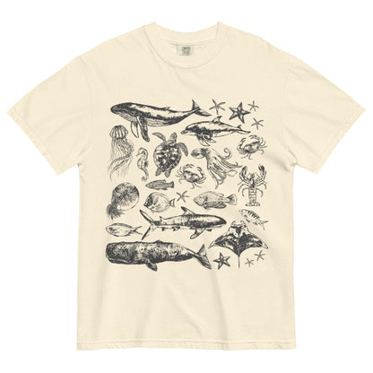 Sea Animals Doodle Shirt