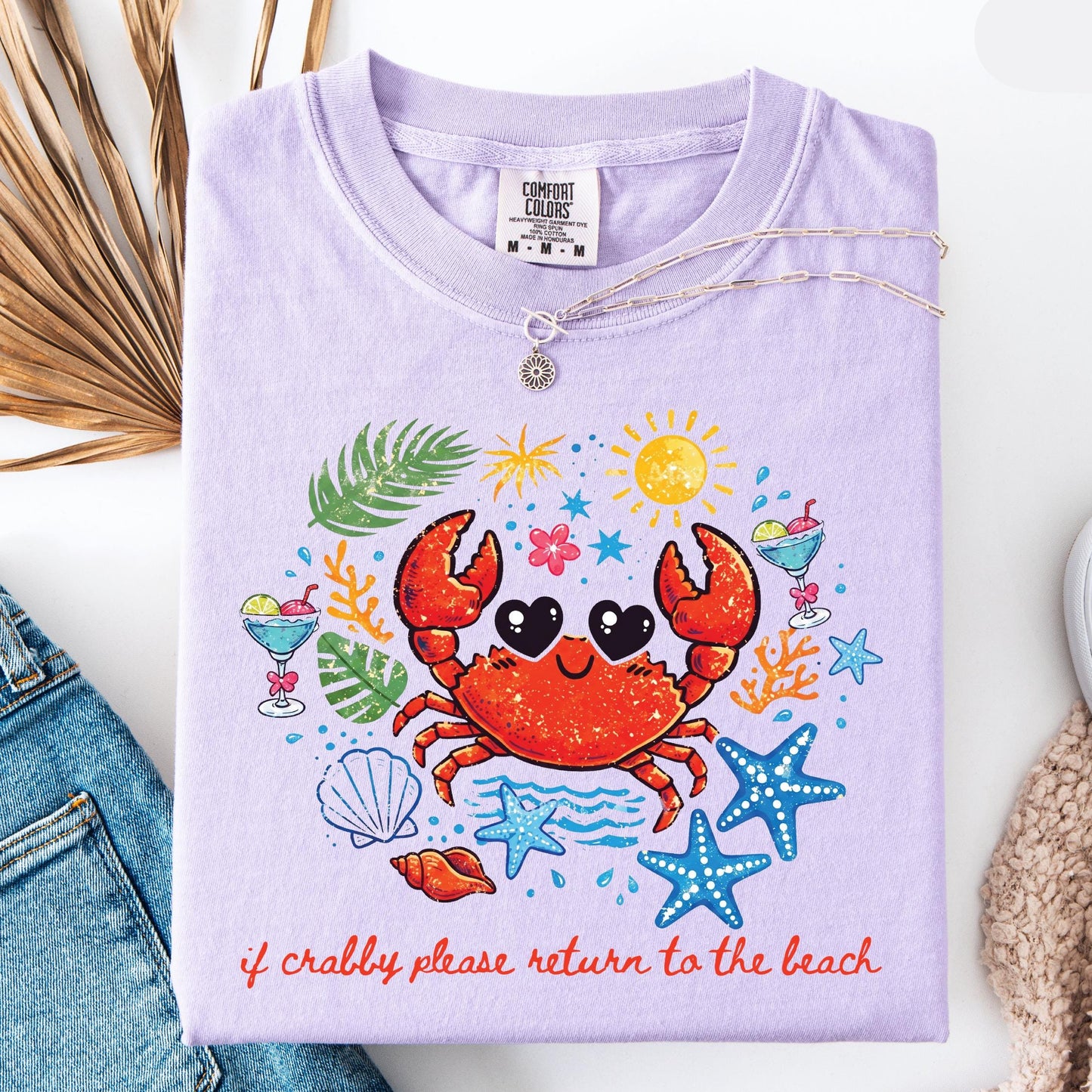 Funny Crab Graphic Shirt