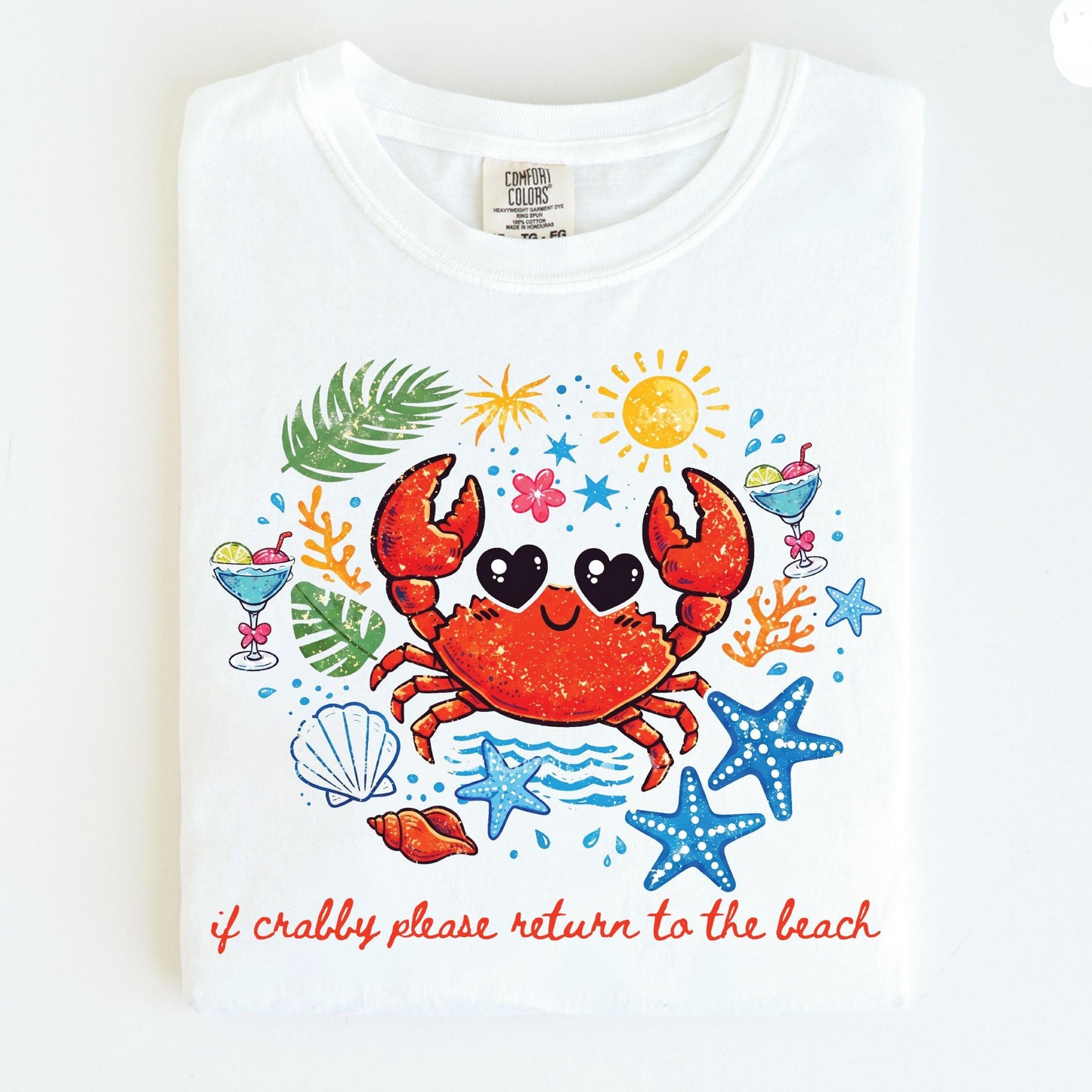 Funny Crab Graphic Shirt