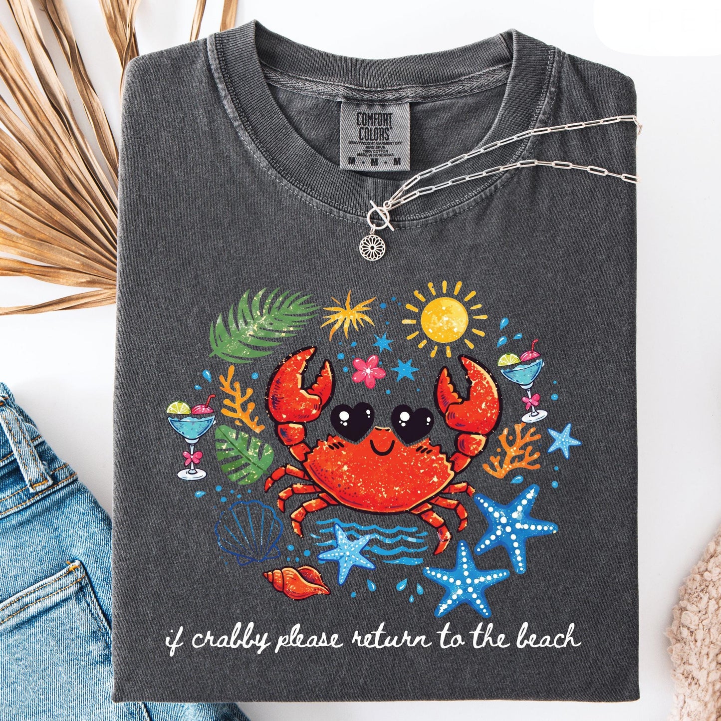 Funny Crab Graphic Shirt