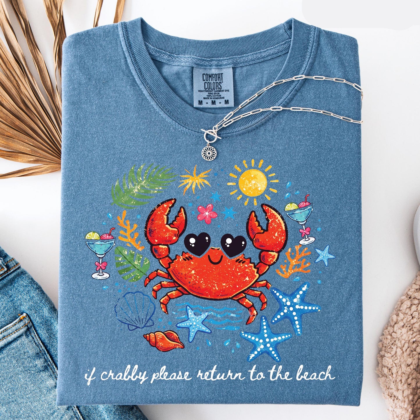 Funny Crab Graphic Shirt