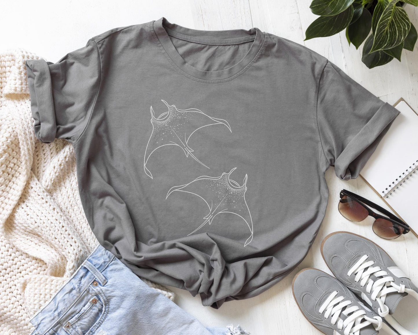 Manta Ray Shirt V8
