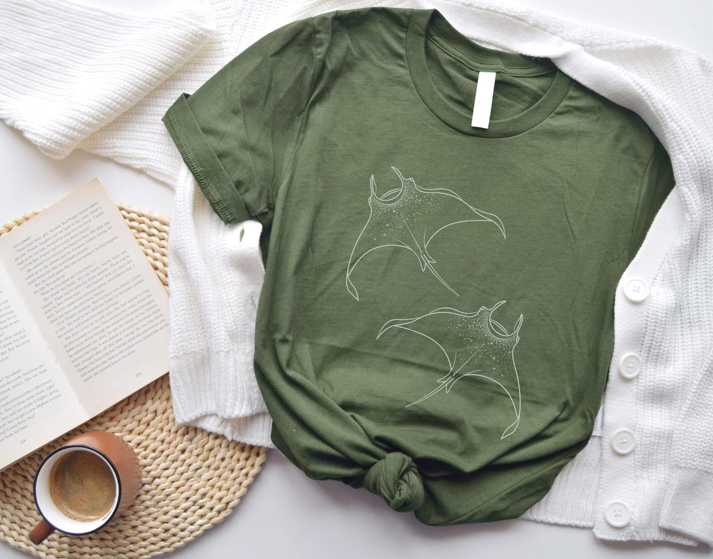 Manta Ray Shirt V8