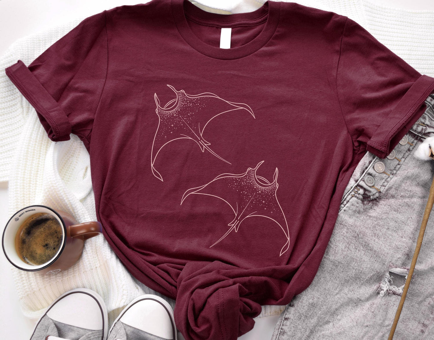 Manta Ray Shirt V8
