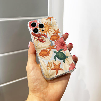 Summer Ocean Clear Case