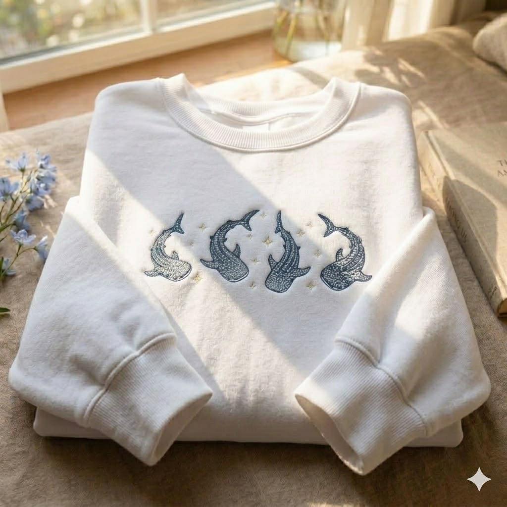 Whale Shark Sweatshirt V4