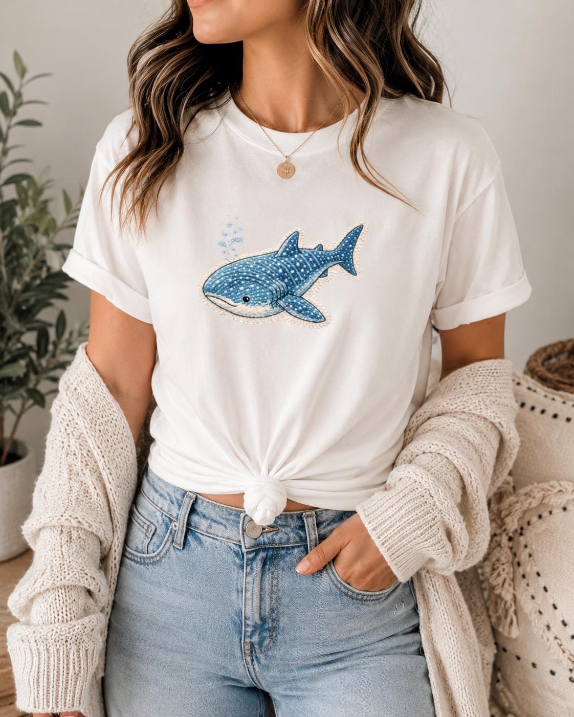 Whale Shark Shirt V6