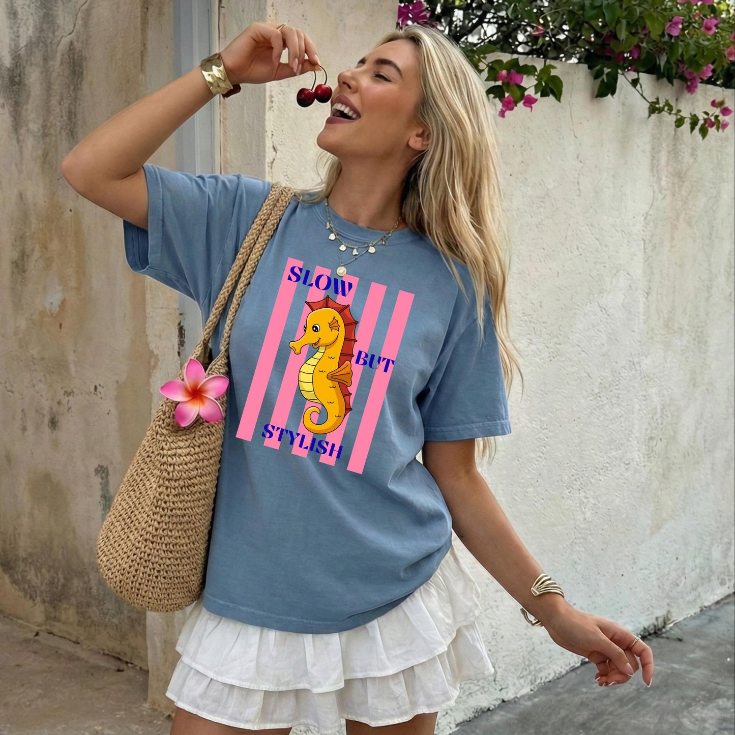 Slow But Stylish Seahorse Shirt