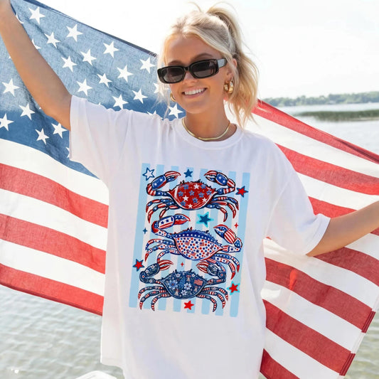 Patriotic Crab Shirt