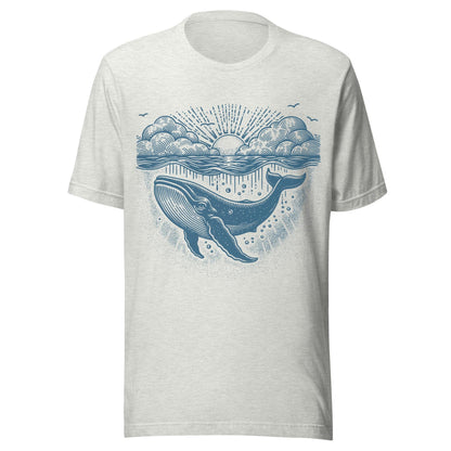 Vintage Whale Graphic Tee